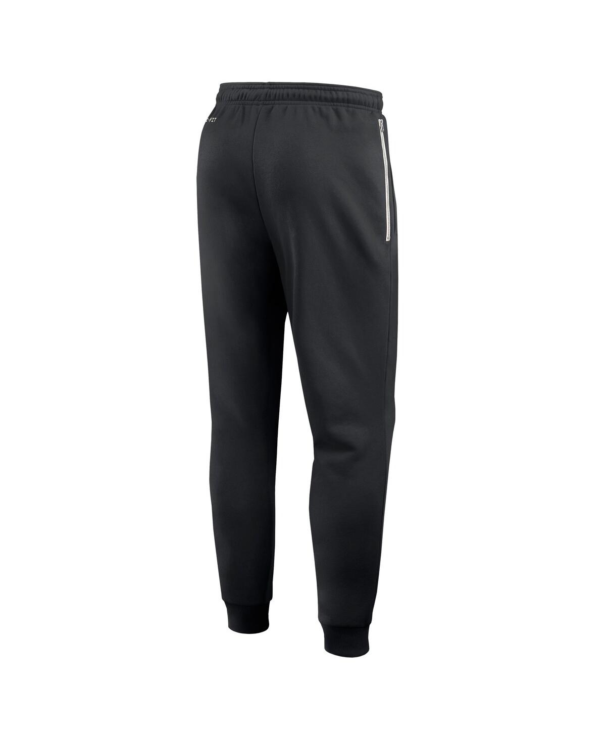 Nike Men's Black Kansas State Wildcats 2025 Sideline Performance Taper Pants In Black