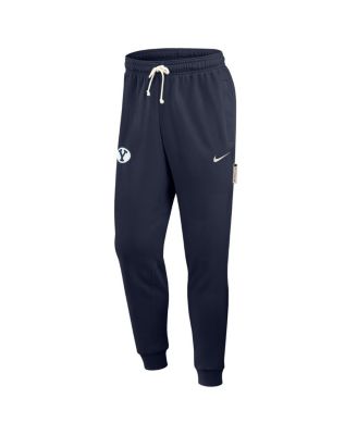 Men's Navy BYU Cougars 2025 Sideline Performance Taper Pants