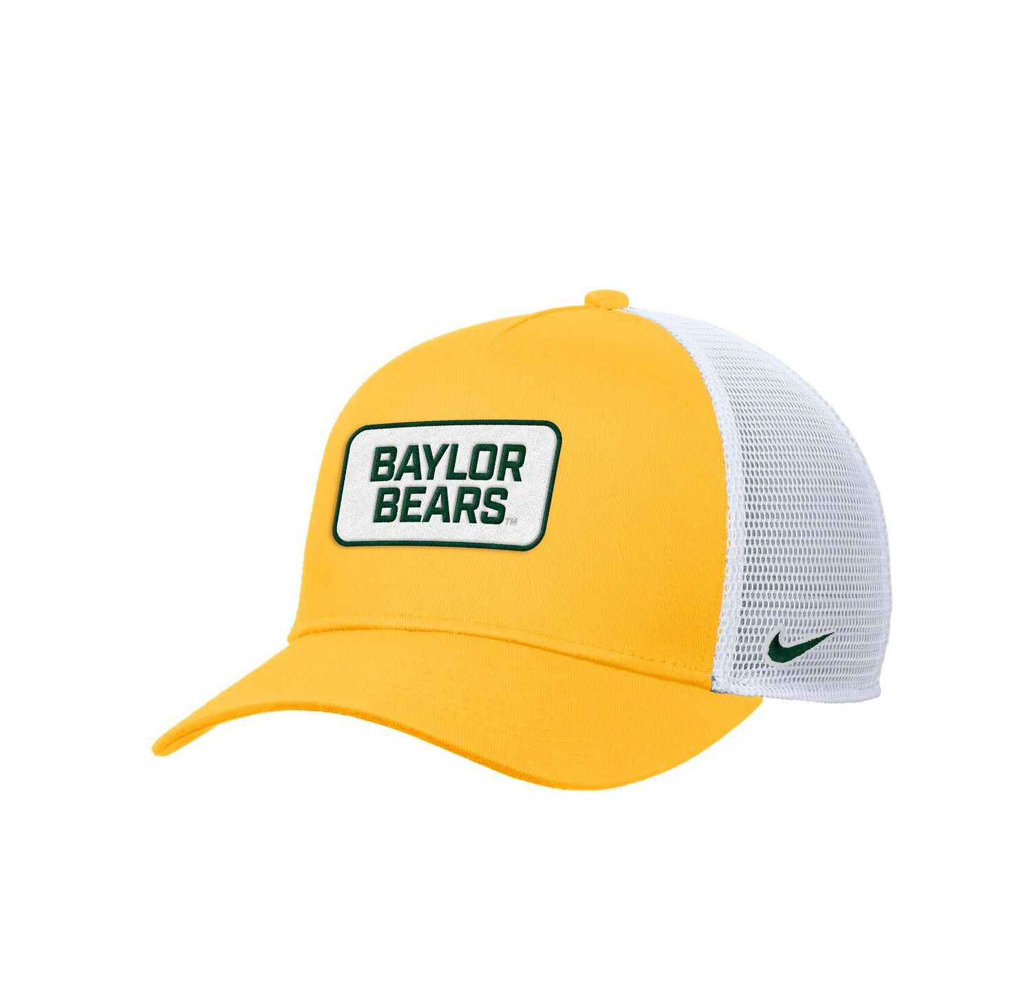 Men's Gold Baylor Bears 2025 On-Field Rise Trucker Adjustable Hat