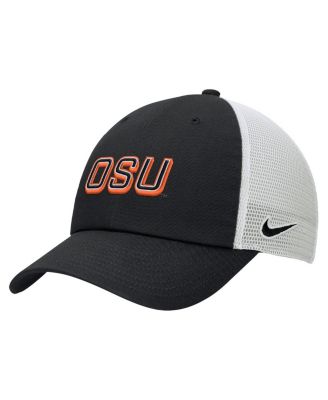 Nike - Men's Black Oregon State Beavers On-Field Club Adjustable Trucker Hat