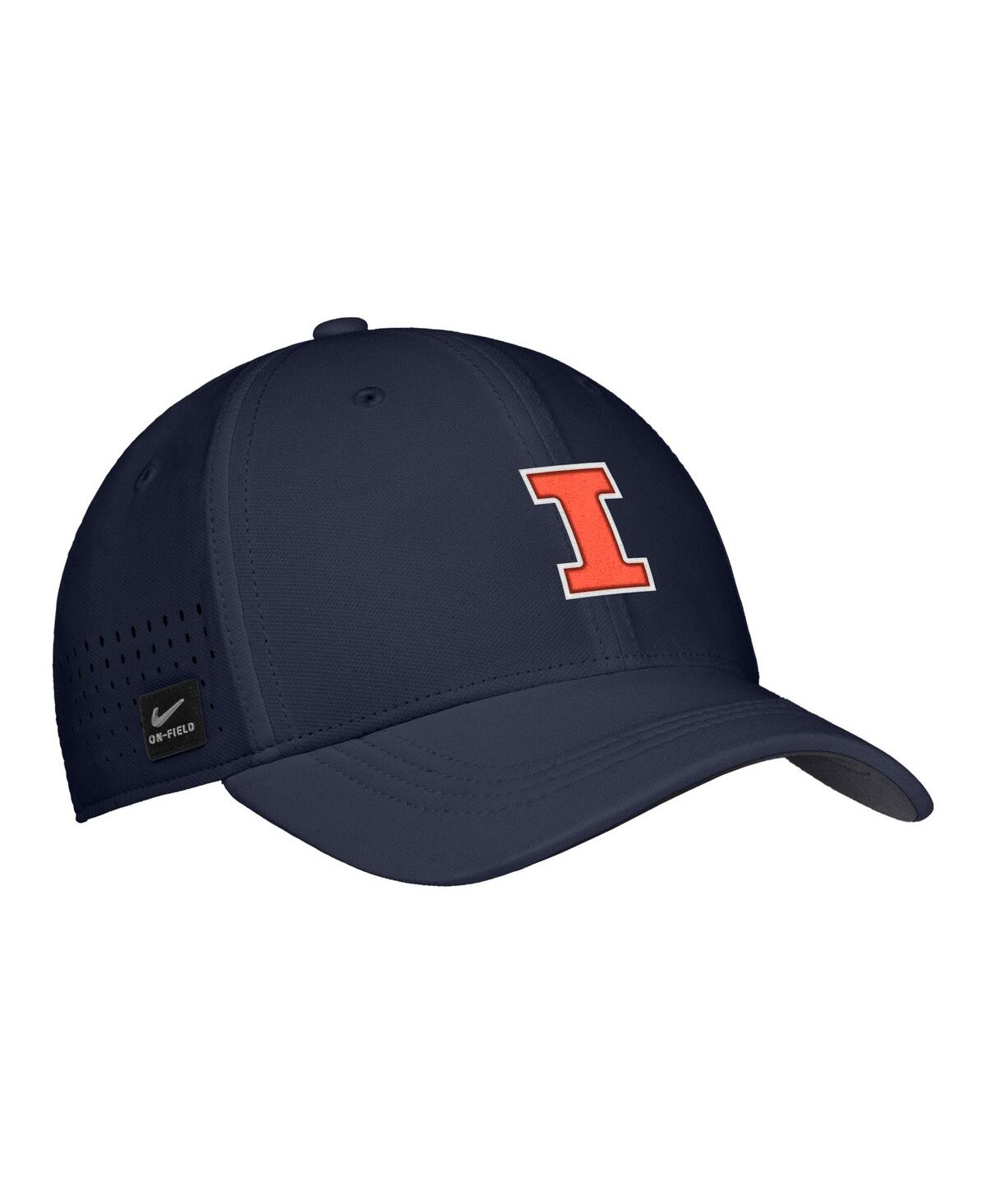 Nike Men's Navy Illinois Fighting Illini 2025â On-field Performance Flex Hat In Blue