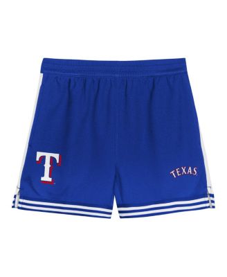 Toddler 2-Piece Red/Royal Texas Rangers Pinch Hitter Infielder T-Shirt and Shorts Set