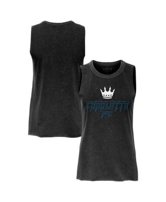 Sportiqe - Women's Charcoal Charlotte FC Turner Tank Top