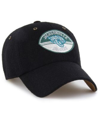 x '47 Brand Men's and Women's Black Jacksonville Jaguars Field Goal Clean Up Adjustable Hat