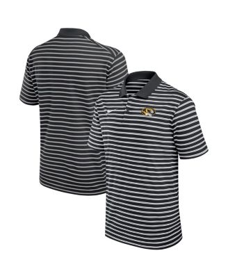 Nike - Men's Black Missouri Tigers Victory Stripe Performance Polo Shirt