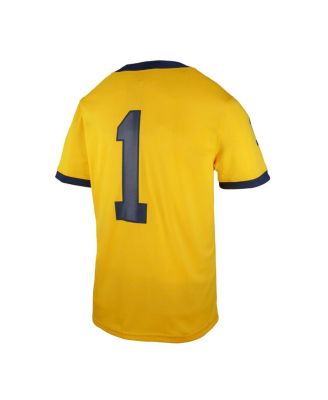 Big Boys and Girls Maize Michigan Wolverines Untouchable Replica Game Jersey