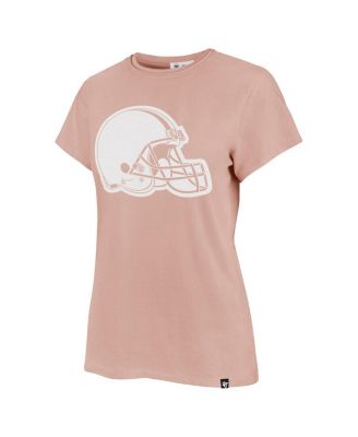 Women's Light Pink Cleveland Browns Premier Frankie T-Shirt