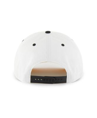 Men's White/Black Pittsburgh Steelers Roscoe Two-Toned Hitch Adjustable Hat