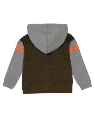 Toddler 2-Piece Cleveland Browns Club House Long Sleeve Hoodie Top and Leggings Set