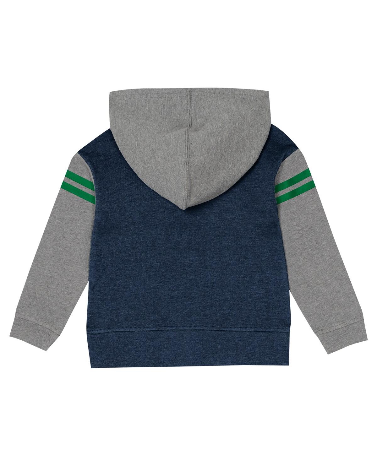 Outerstuff Baby Boys And Girls Navy Notre Dame Fighting Irish Clubhouse Pullover Hoodie And Legging Set In Blue