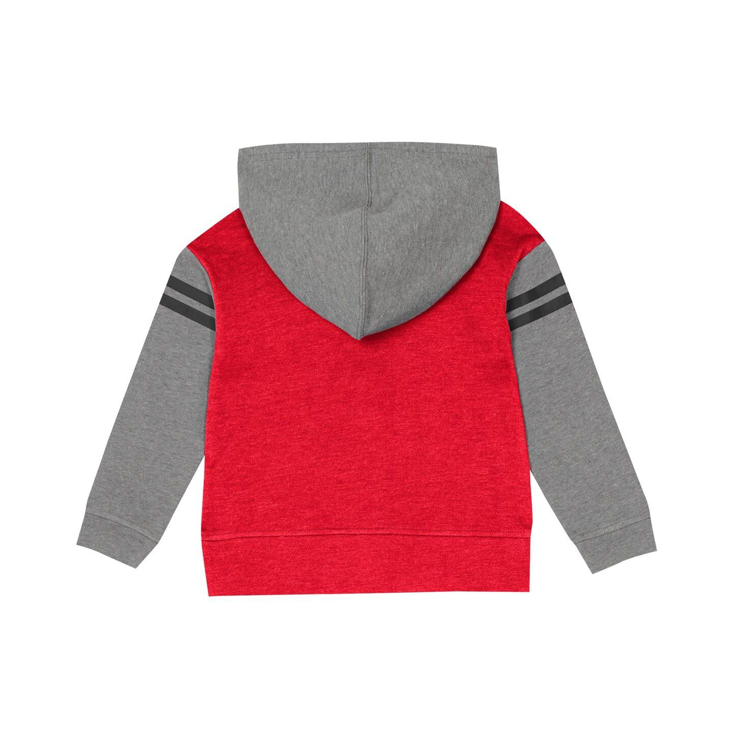 Детский комплект Outerstuff Baby Boys and Girls Red Georgia Bulldogs Clubhouse Pullover Hoodie and Legging Set — фото 2