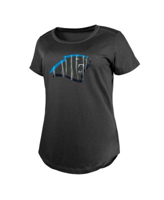 Women's Charcoal Carolina Panthers 2024 NFL Draft T-Shirt