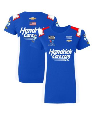 Hendrick Motorsports Team Collection - Women's Blue Kyle Larson HendrickCars.com Uniform T-Shirt