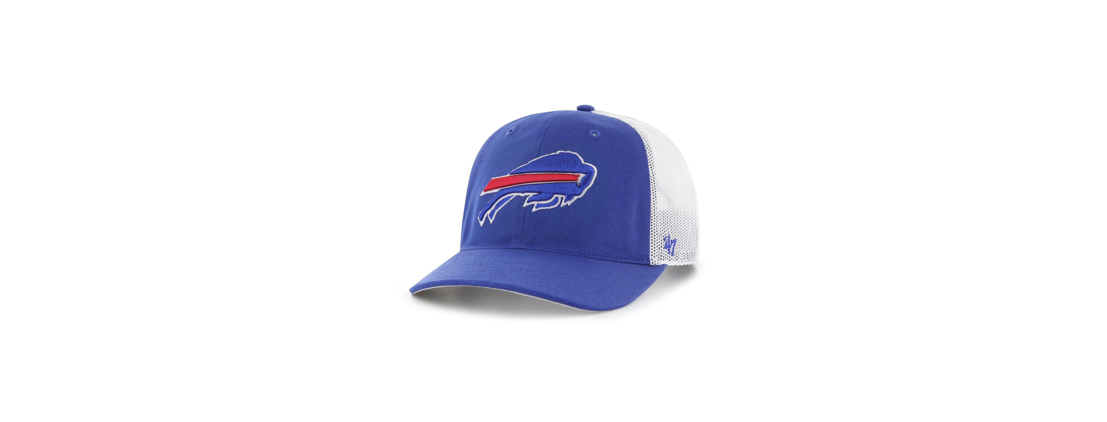 '47 Brand Big Boys and Girls Royal/White Buffalo Bills Trucker Adjustable Hat