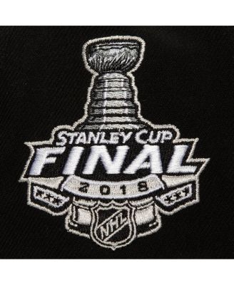 Men's Black Washington Capitals Core Top Spot Snapback Hat