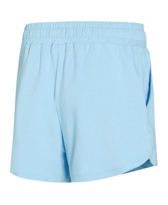 Women's&nbsp;2-Piece Light Blue Penn State Nittany Lions Elevation Tri-Blend Long Sleeve Top and Shorts Set