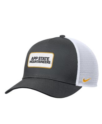Nike - Men's Black Appalachian State Mountaineers 2025 On-Field Rise Trucker Adjustable Hat