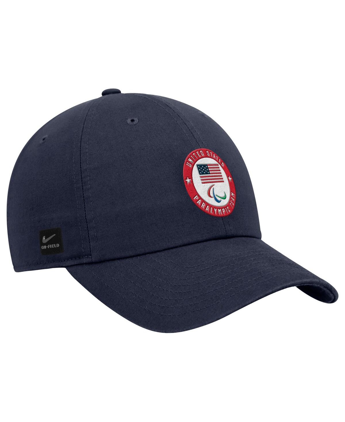 Nike Men's Navy U.s. Paralympics Club Adjustable Hat In Blue