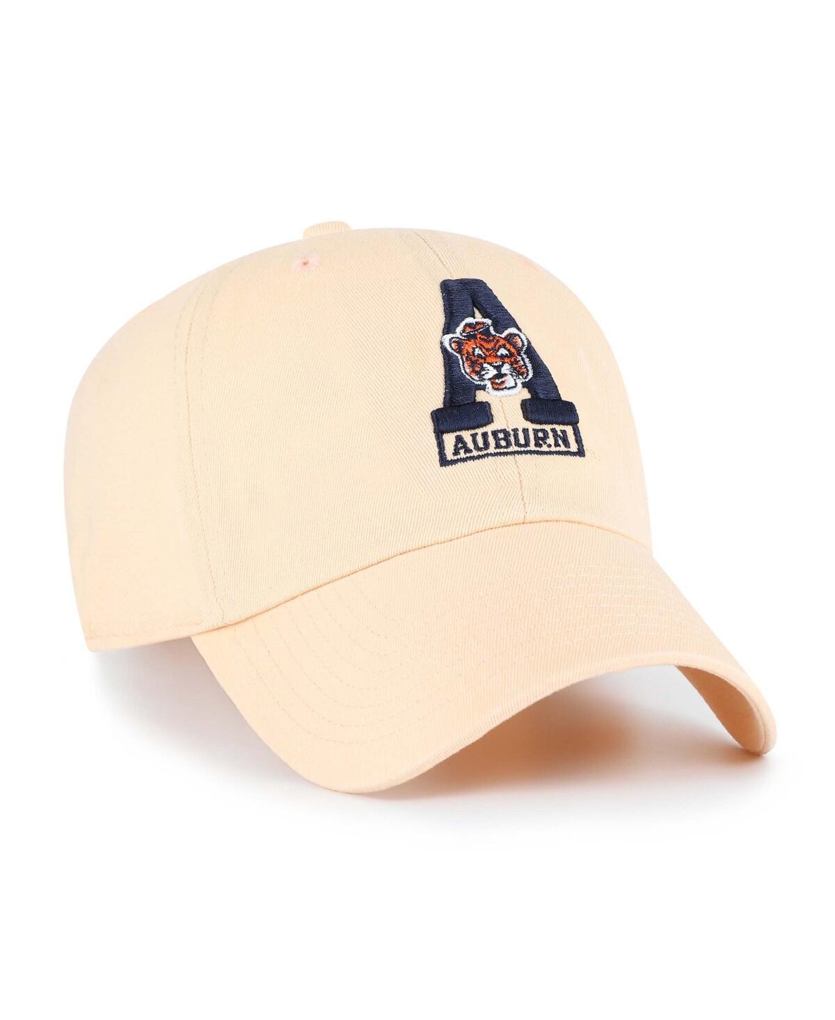 47 Brand Men's Light Orange Auburn Tigers Vault Clean Up Adjustable Hat In Orange