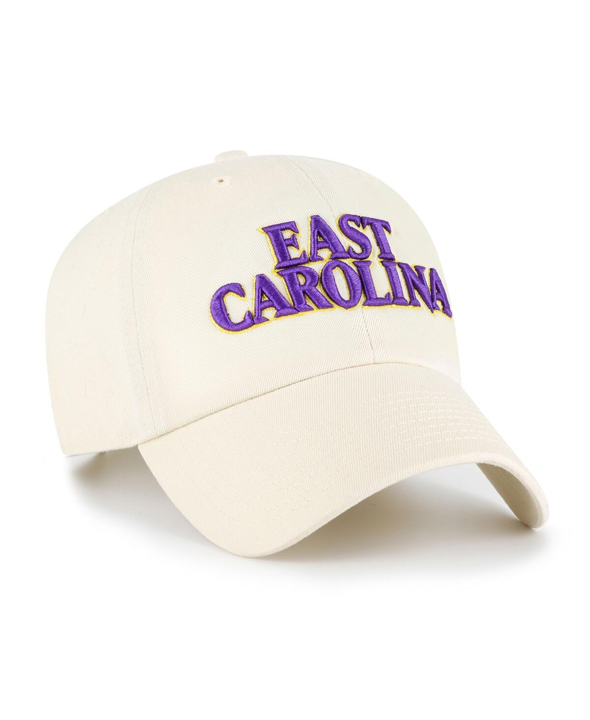 47 Brand Men's Sand Ecu Pirates Clean Up Adjustable Hat In Sand