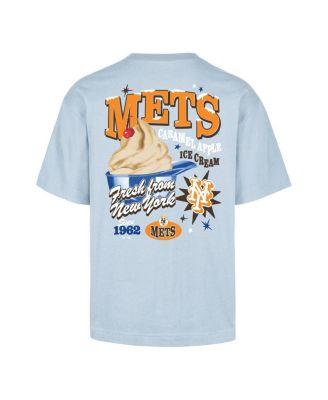 Men's Light Blue New York Mets Ice Cream Parlor Foundation T-Shirt
