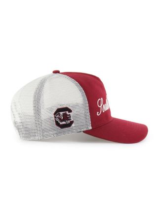 Men's and Women's Garnet South Carolina Gamecocks Contemporary Basics Foundation Trucker Hitch Adjustable Hat