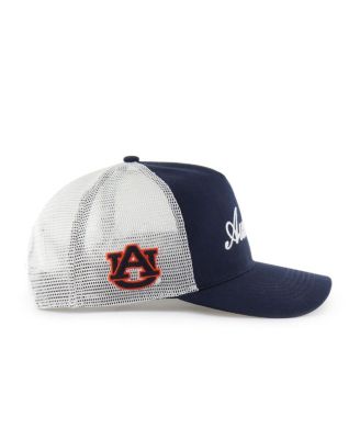 Men's and Women's Navy Auburn Tigers Contemporary Basics Foundation Trucker Hitch Adjustable Hat