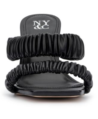 Women's Faina Ruched Heel Sandal