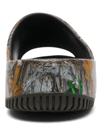 Men's Calm Real Tree Slide Sandals from Finish Line