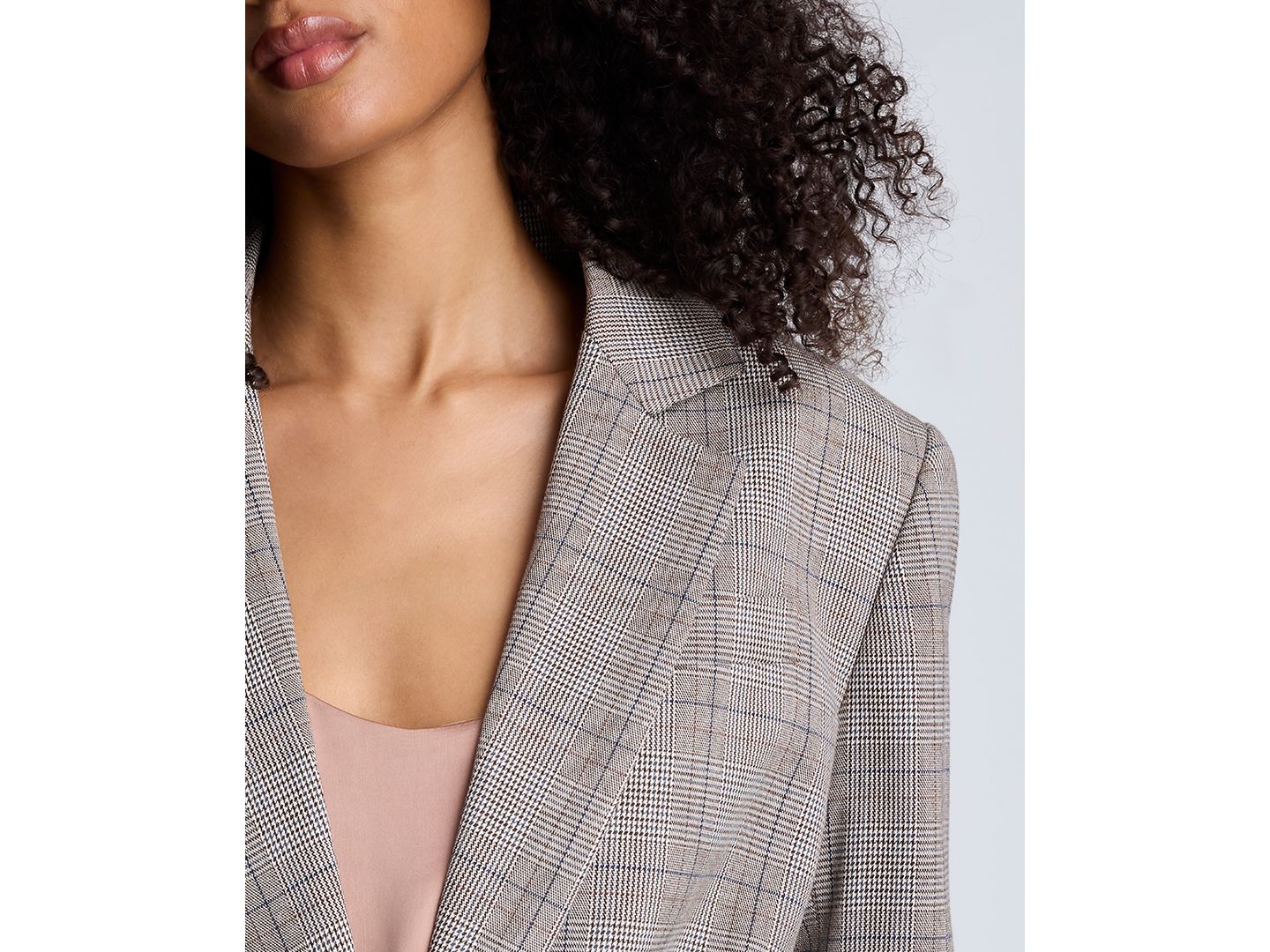 Женский пиджак Kenneth Cole Plaid Blazer, цвет: Оловянный зелёный разноцветный — фото 2