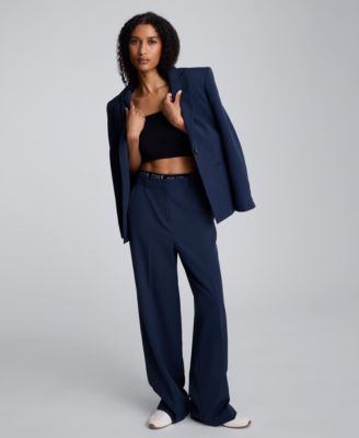 Women’s Luxe Twill Wide Leg Pant