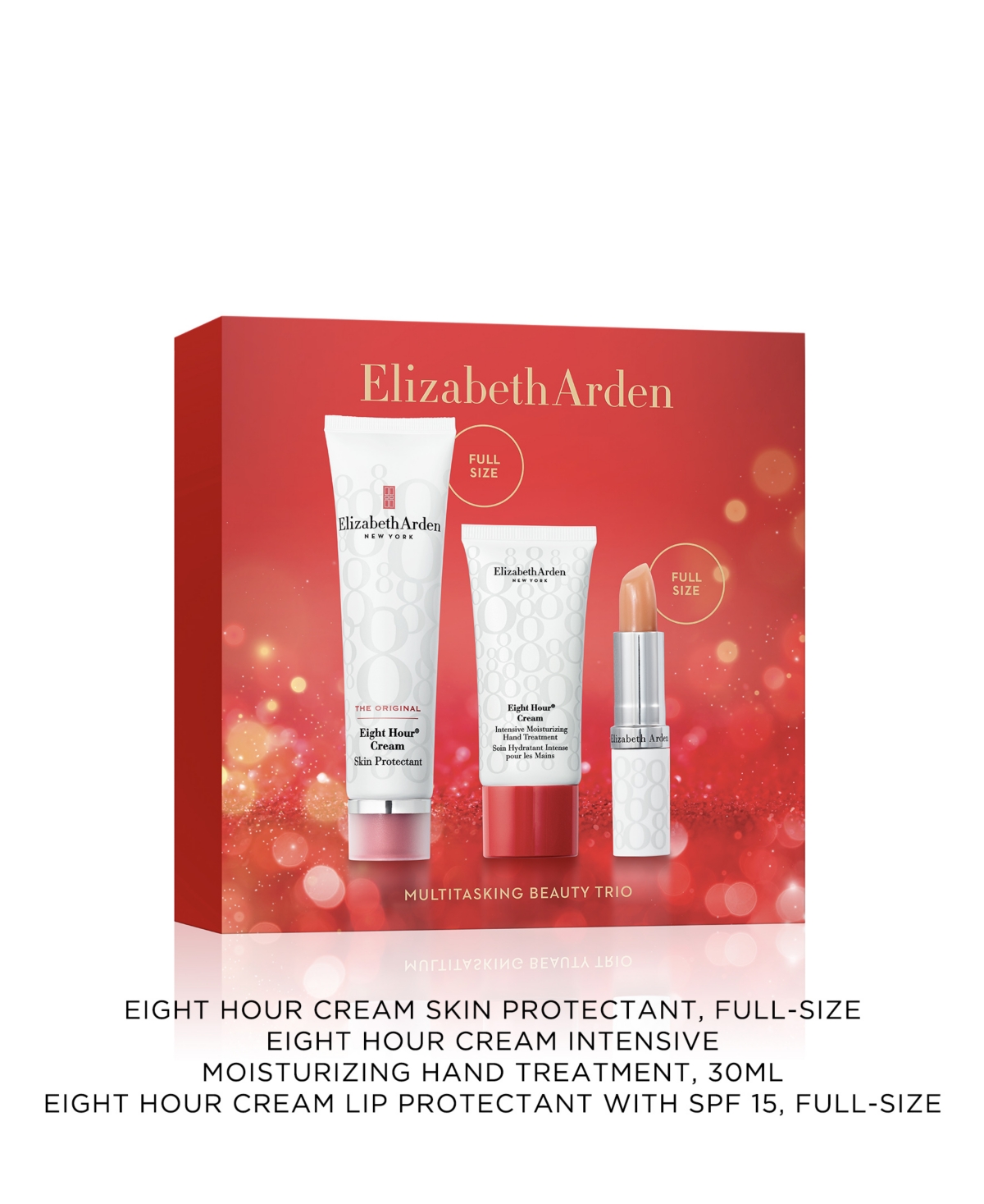 Elizabeth Arden 3-pc. Eight Hour Nourishing Skin Essentials Holiday Set In Transparent