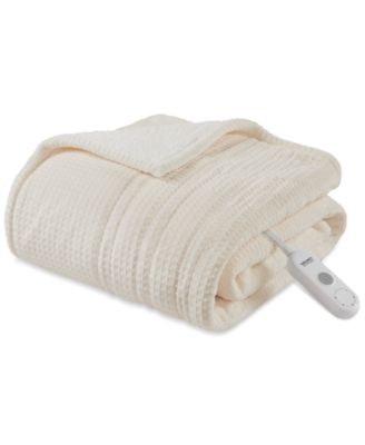 Heated Waffle to Sherpa Throw, 50" x 60"