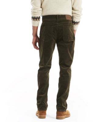 Men's Straight Fit Corduroy Pants