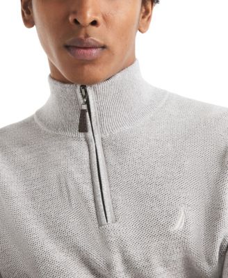 Men's Ribbed Collar Sweater