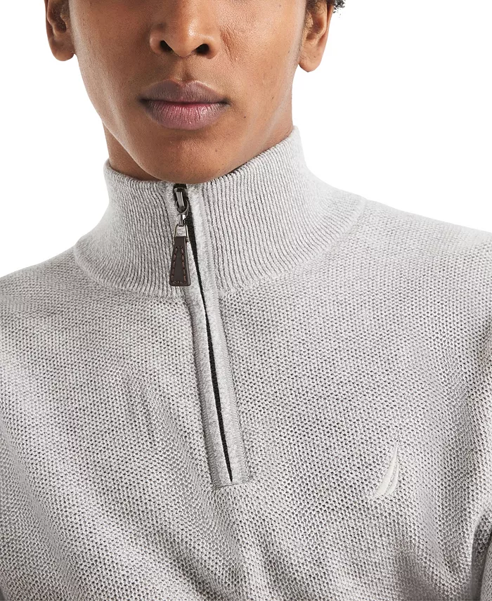 Men's Ribbed Collar Sweater - thumbnail 7