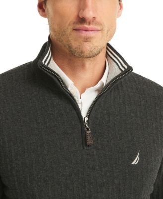 Men's Classic Fit Quarter Zip Sweater