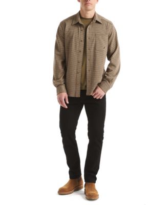 Men's Houndstooth Long Sleeve Shirt