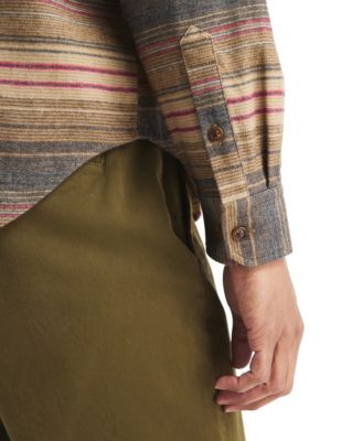 Men's Long Sleeve Striped Shirt