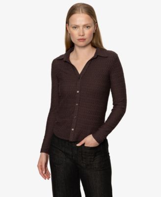 Women's Textured Knit Dreamgirl Top