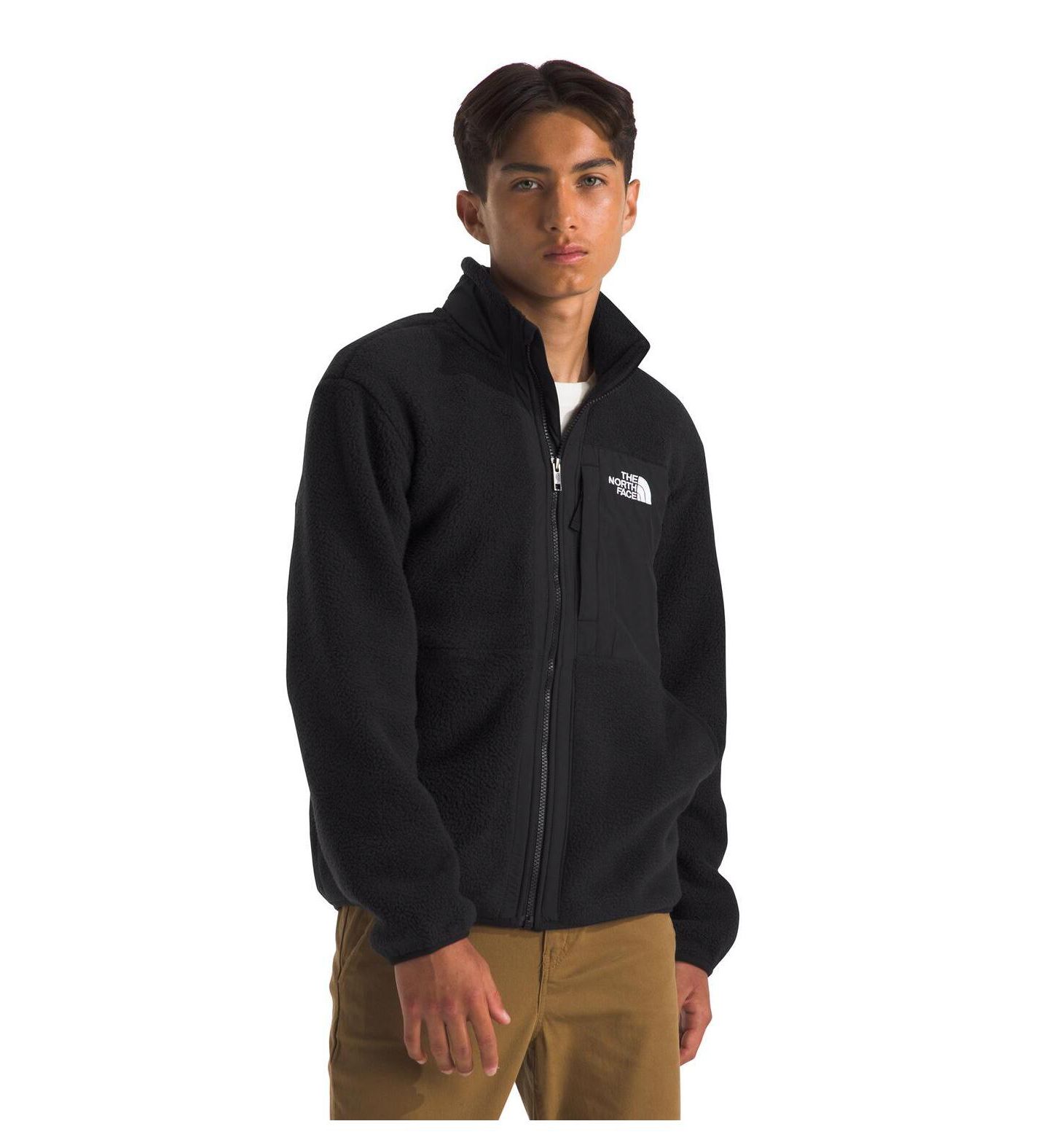 Куртка The North Face Yumiori Full Zip Jacket для мальчиков, цвет: Чёрный — фото 1