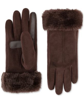 Women's Mya smartDRI&reg; Faux-Fur Cuff Gloves
