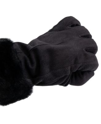 Women's Mya smartDRI&reg; Faux-Fur Cuff Gloves