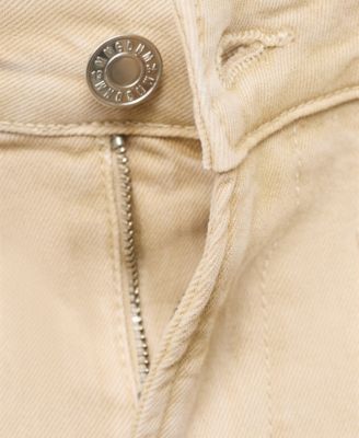 Women's High-Waisted Pockets Denim Shorts