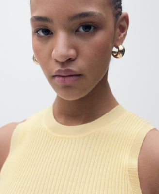 Women's Ribbed Knit Top