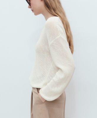 Women's V-Neck Knit Sweater