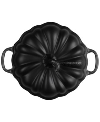 Stoneware Figural 12-Oz. Pumpkin Petite Cocotte