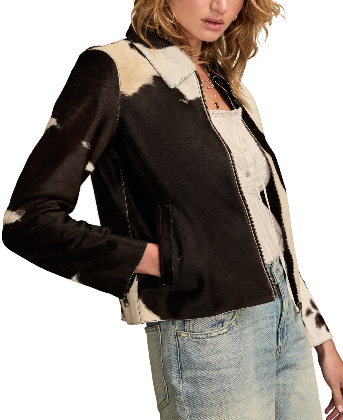 Lucky Brand Women's Collared Jacket