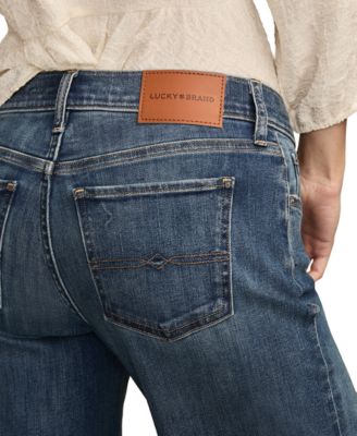 Women's&nbsp;Mid Rise Sweet Wide Leg Jeans