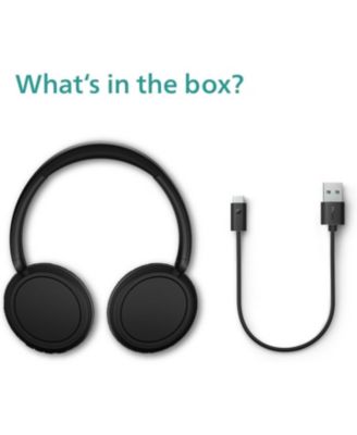 H5209 Wireless Headphones,Over-Ear Bluetooth Headphones with Dynamic Bass, 65H Battery Life, Fast charging, Bluetooth 5.3, Black